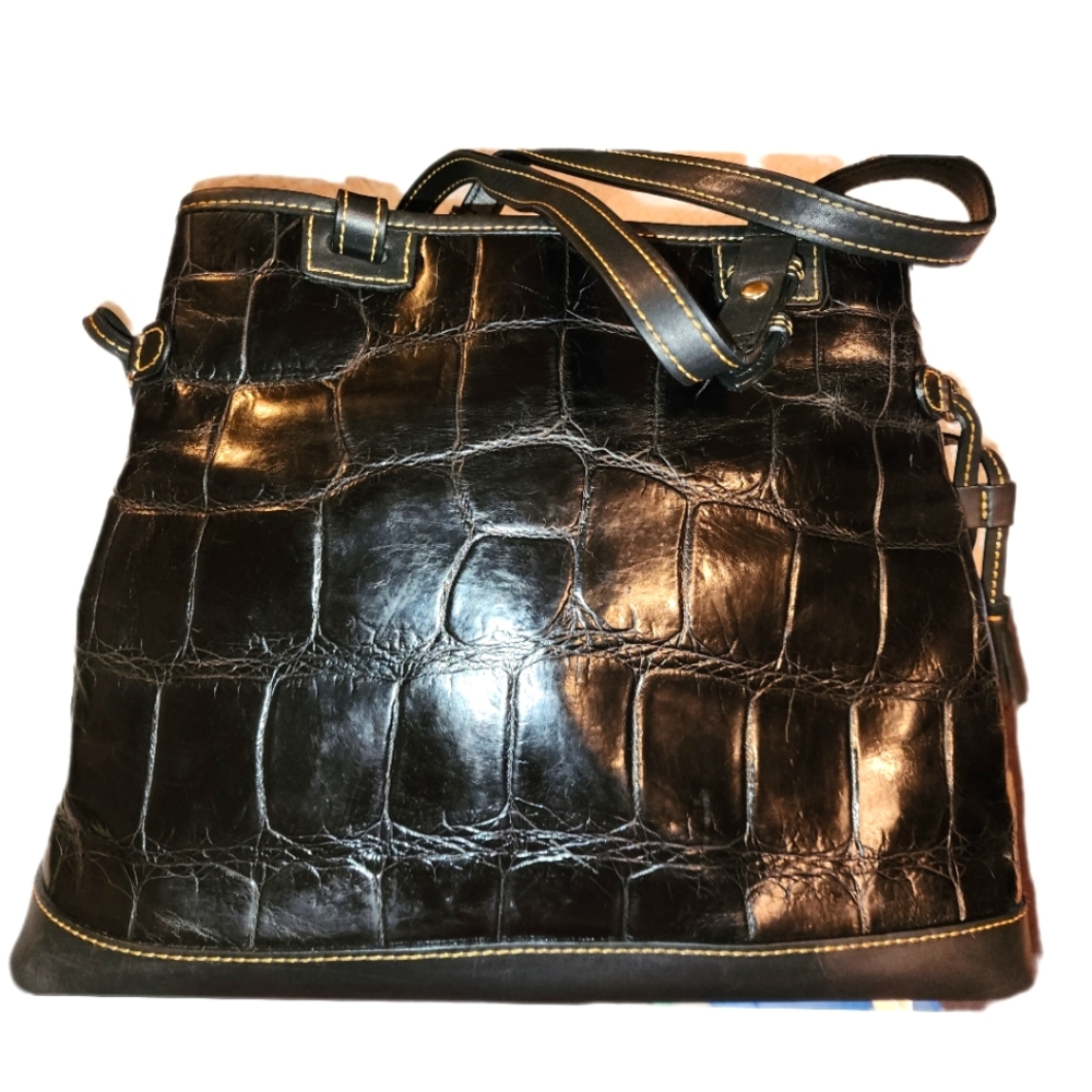 Dooney & Bourke Croc Embossed Tote